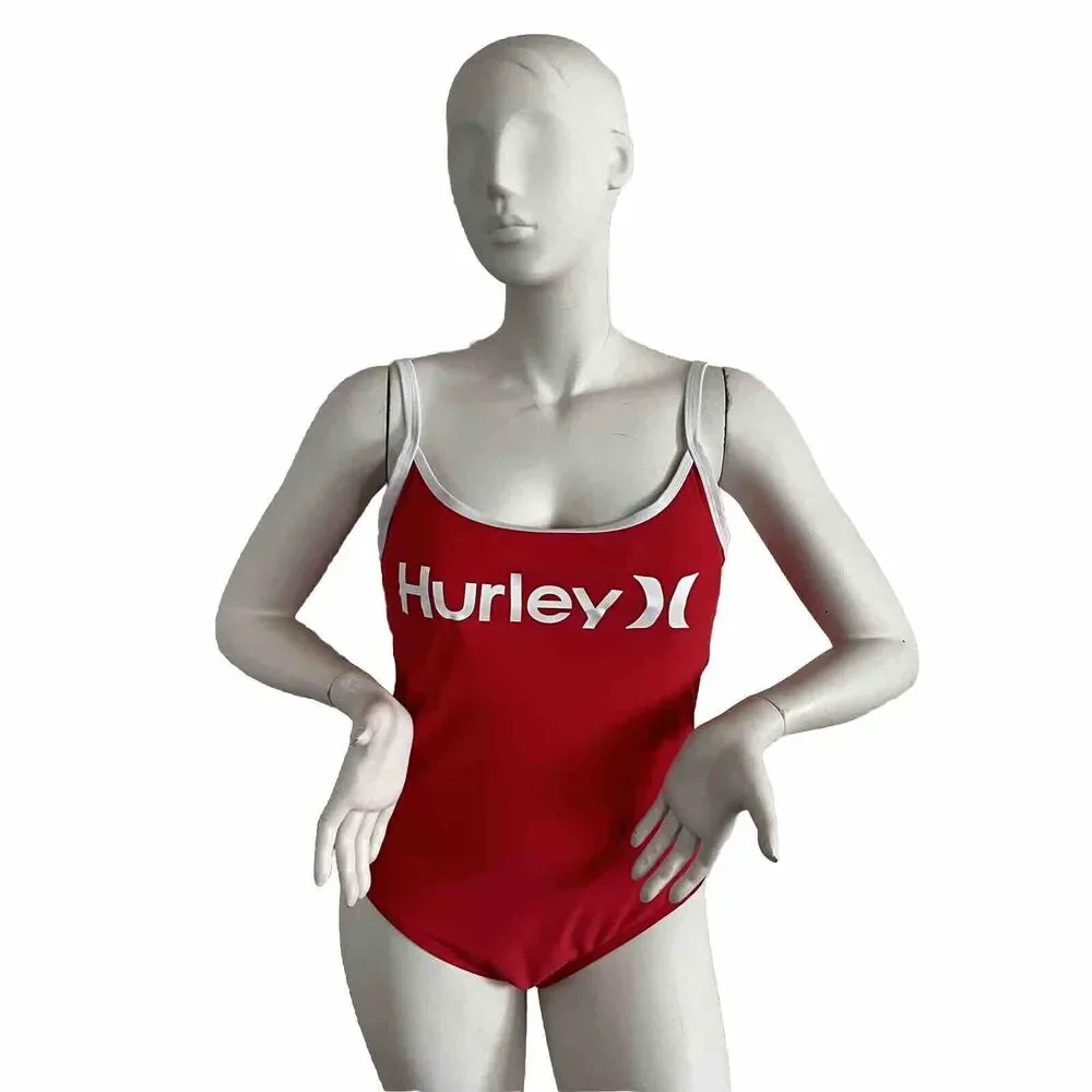 Hurley One Piece Ladder Back Swimsuit 3X